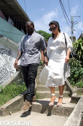 Kanye Skips the Grammys to Sightsee With Kim and Will Smith Kanye Skips the Grammys to Sightsee With Kim and Will Smith