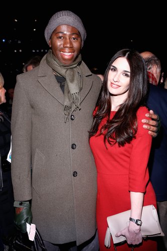 J. Alexander posed with Paz Vega before the Carolina Herrera show on Sunday.
J. Alexander posed with Paz Vega before the Carolina Herrera show on Sunday.