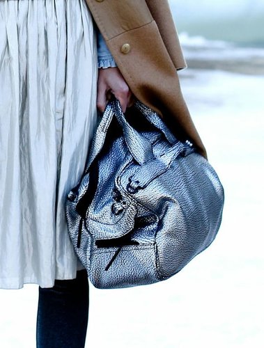 We love the metallic icy hue on this 3.1 Phillip Lim bag.
We love the metallic icy hue on this 3.1 Phillip Lim bag.