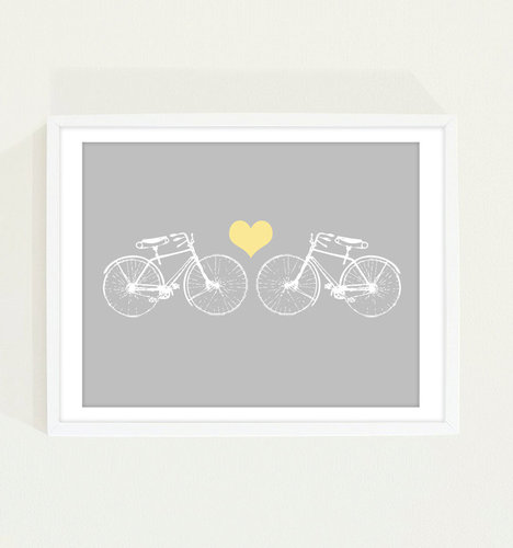 If your child loves to bike, try this simple, modern bicycle print download ($8).
If your child loves to bike, try this simple, modern bicycle print download ($8).