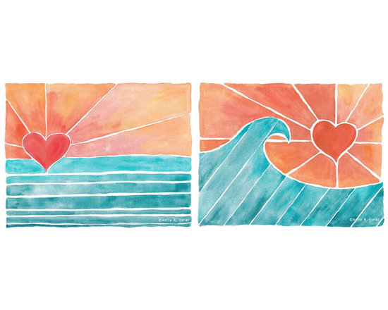 Your lil beach lover will appreciate this sunny surf art ($34 for two).
Your lil beach lover will appreciate this sunny surf art ($34 for two).