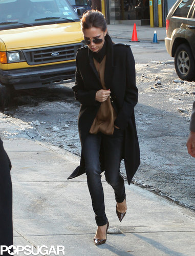 Victoria Beckham arrived to show her Victoria Victoria Beckham Collection.
Victoria Beckham arrived to show her Victoria Victoria Beckham Collection.