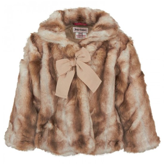 A faux fur coat ($184, originally $245) screams sophistication no matter what the age, but a bow detail adds a sweet touch.
A faux fur coat ($184, originally $245) screams sophistication no matter what the age, but a bow detail adds a sweet touch.