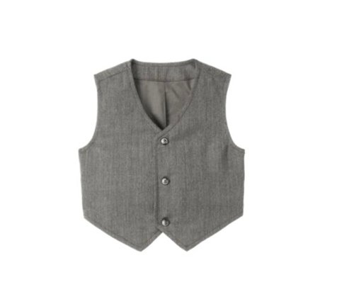 Pair this suit vest ($21, originally $49) with a white dress shirt and slacks to instantly upgrade his red-carpet style.
Pair this suit vest ($21, originally $49) with a white dress shirt and slacks to instantly upgrade his red-carpet style.