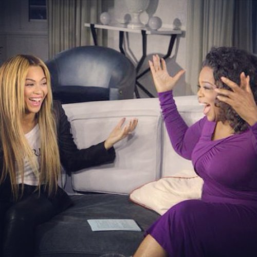 Beyoncé got excited with Oprah Winfrey.
Source: Instagram user baddiebey
Beyoncé got excited with Oprah Winfrey.
Source: Instagram user baddiebey