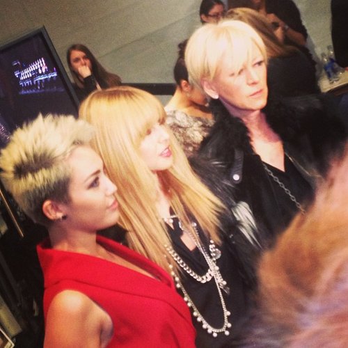 Rachel Zoe and Miley Cyrus met up at Fashion Week.
Source: Instagram user thezoereport
Rachel Zoe and Miley Cyrus met up at Fashion Week.
Source: Instagram user thezoereport