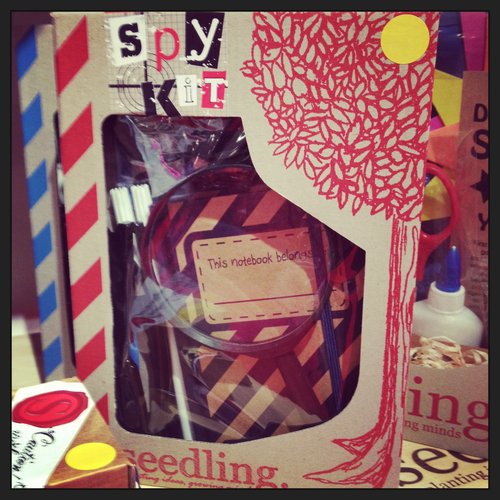Seedling's cool Spy Kit will make a great gift!
Seedling's cool Spy Kit will make a great gift!
