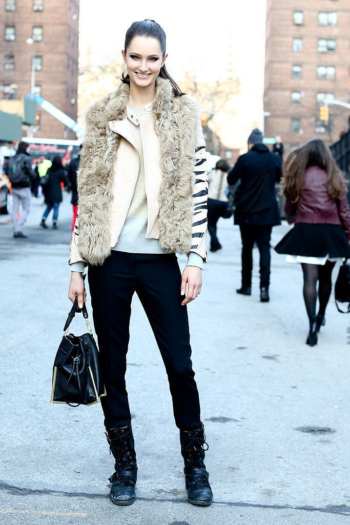New York Fashion Week Street Style Fall 2013 New York Fashion Week Street Style Fall 2013