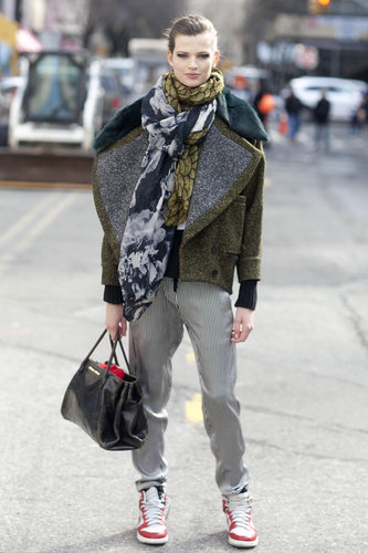 New York Fashion Week Street Style Fall 2013 New York Fashion Week Street Style Fall 2013