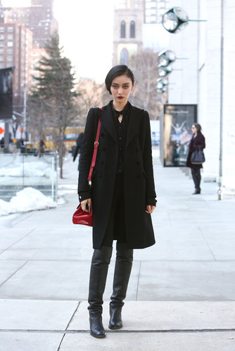 New York Fashion Week Street Style Fall 2013 New York Fashion Week Street Style Fall 2013