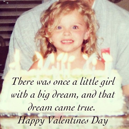 Chloë Moretz shared an inspiring quote for Valentine's Day.
Source: Instagram user cmoretz
Chloë Moretz shared an inspiring quote for Valentine's Day.
Source: Instagram user cmoretz