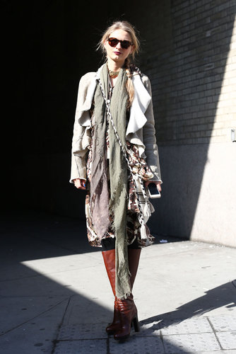 New York Fashion Week Street Style Fall 2013 New York Fashion Week Street Style Fall 2013