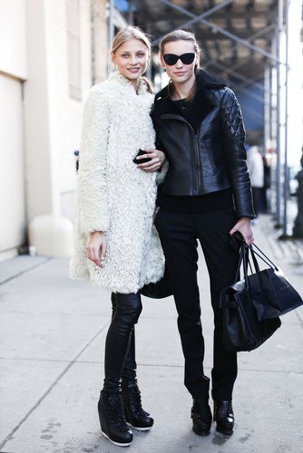 New York Fashion Week Street Style Fall 2013 New York Fashion Week Street Style Fall 2013