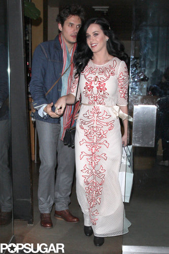 Katy Perry and John Mayer Have a Sweet Valentine's Date Katy Perry and John Mayer Have a Sweet Valentine's Date