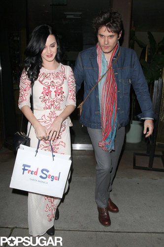 Katy Perry and John Mayer Have a Sweet Valentine's Date Katy Perry and John Mayer Have a Sweet Valentine's Date