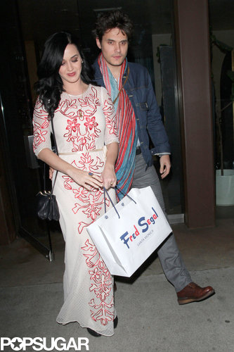 Katy Perry and John Mayer Have a Sweet Valentine's Date Katy Perry and John Mayer Have a Sweet Valentine's Date