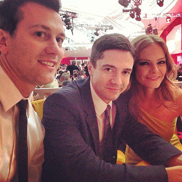 Jaime King snapped a photo of Topher Grace at the Oscars.
Source: Instagram user jaime_king
Jaime King snapped a photo of Topher Grace at the Oscars.
Source: Instagram user jaime_king