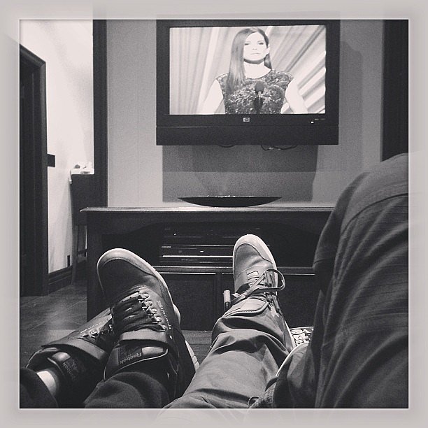Jason Derulo kept things casual while watching the Oscars.
Source: Instagram user jasonderulo
Jason Derulo kept things casual while watching the Oscars.
Source: Instagram user jasonderulo