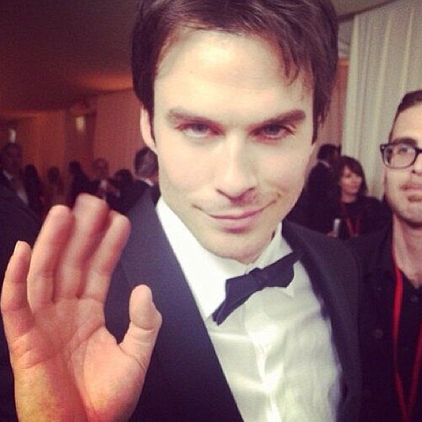 Ian Somerhalder gave a wave at Elton John's Oscars bash.
Source: Instagram user somerhalder_ian
Ian Somerhalder gave a wave at Elton John's Oscars bash.
Source: Instagram user somerhalder_ian