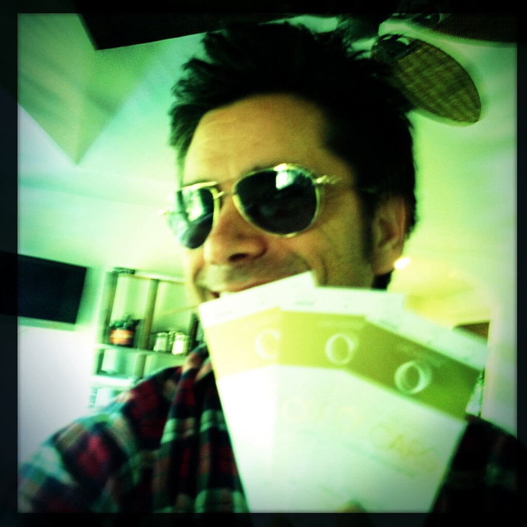 John Stamos showed off his golden tickets.
Source: Twitter user JohnStamos
John Stamos showed off his golden tickets.
Source: Twitter user JohnStamos
