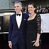 Daniel Day-Lewis and Rebecca Miller at the Oscars 2013