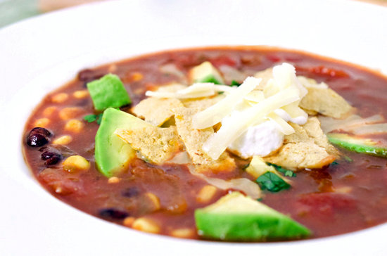 Vegetarian Tortilla Soup