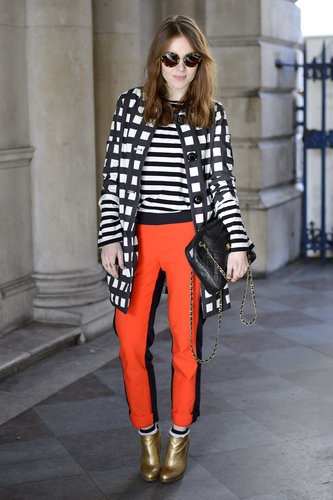 London Fashion Week Street Style Fall 2013 London Fashion Week Street Style Fall 2013