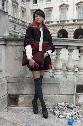 London Fashion Week Street Style Fall 2013 London Fashion Week Street Style Fall 2013