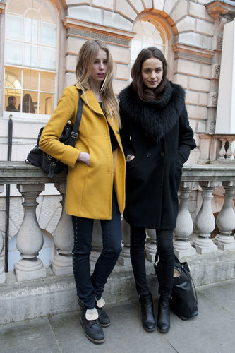 London Fashion Week Street Style Fall 2013 London Fashion Week Street Style Fall 2013