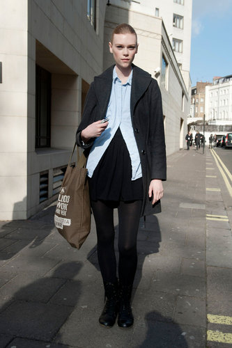 London Fashion Week Street Style Fall 2013 London Fashion Week Street Style Fall 2013