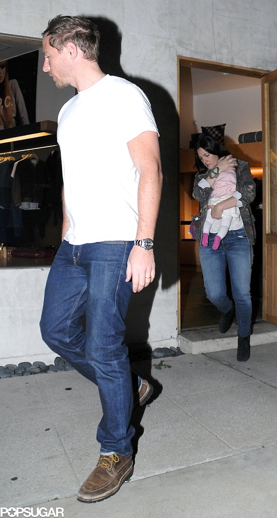 Drew Barrymore and her husband, Will Kopelman, took daughter Olive to the A.P.C. shop in West Hollywood. Drew Barrymore and her husband, Will Kopelman, took daughter Olive to the A.P.C. shop in West Hollywood.