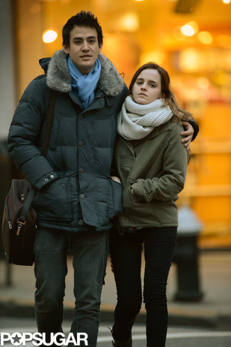 Emma Watson Shares Post-Valentine's Day PDA With Boyfriend Will Adamowicz Emma Watson Shares Post-Valentine's Day PDA With Boyfriend Will Adamowicz