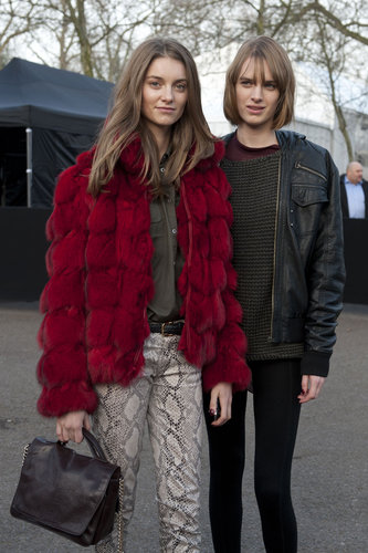 London Fashion Week Street Style Fall 2013 London Fashion Week Street Style Fall 2013