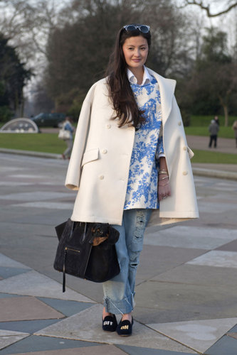 London Fashion Week Street Style Fall 2013 London Fashion Week Street Style Fall 2013