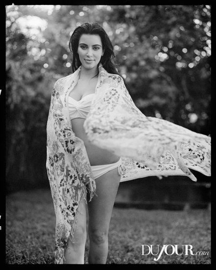 Kim Kardashian showed off her baby body in DuJour magazine's Spring issue.
Source: Bruce Weber for DuJour magazine Kim Kardashian showed off her baby body in DuJour magazine's Spring issue.
Source: Bruce Weber for DuJour magazine