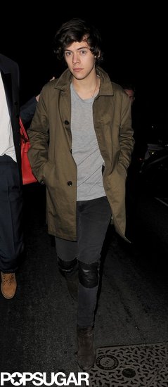 Harry Styles went to several Fashion Week parties in London on Monday.
Harry Styles went to several Fashion Week parties in London on Monday.