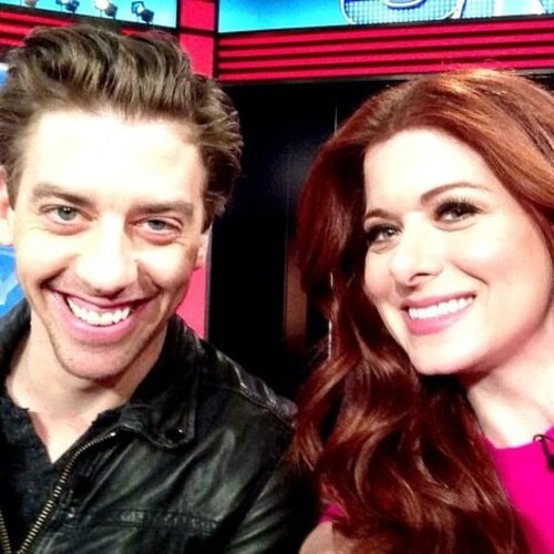 Debra Messing and Christian Borle got cozy while doing press for Smash.
Source: Twitter user DebraMessing
Debra Messing and Christian Borle got cozy while doing press for Smash.
Source: Twitter user DebraMessing