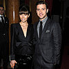 Justin Timberlake and Jessica Biel at London Fashion Week