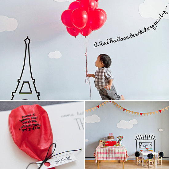 A Parisian Red-Balloon Party A Parisian Red-Balloon Party