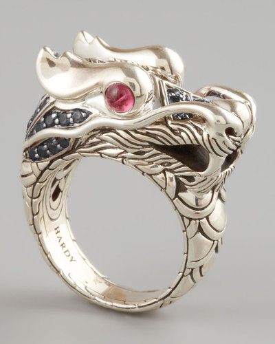 John Hardy Dragon-Head Ring