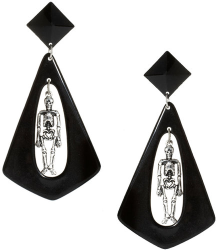 ASOS Skeleton Doorknocker Earrings