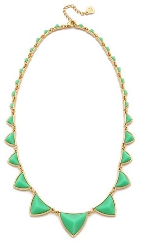 House of harlow 1960 Pyramid Station Necklace