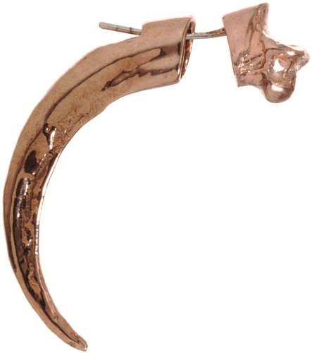 Pamela Love Rose Gold Single Eagle Claw Earring