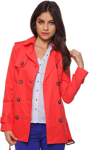 Forever 21 Belted Trench Coat
