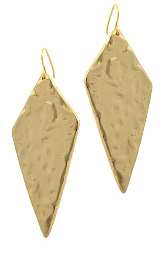 Belle Noel By Kim Kardashian Molten Diamond Shaped Earrings
