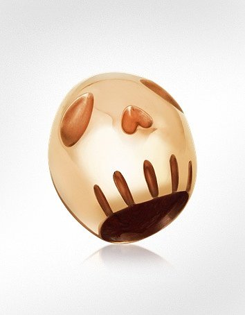 Mita Marina Milano Tex - Rose Gold Skeleton Ring