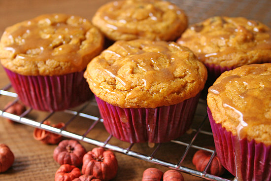 Gluten-Free, Vegan Pumpkin Chocolate Chip Cupcakes With Cinnamon Glaze Gluten-Free, Vegan Pumpkin Chocolate Chip Cupcakes With Cinnamon Glaze