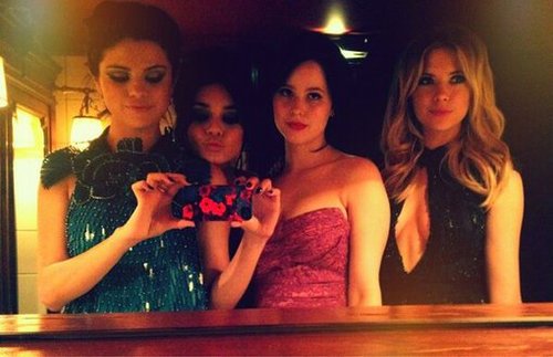Selena Gomez snapped a photo of herself with her Spring Breakers costars Vanessa Hudgens, Ashley Benson, and Rachel Korine after their Paris premiere.
Source: Twitter user selenagomez
Selena Gomez snapped a photo of herself with her Spring Breakers costars Vanessa Hudgens, Ashley Benson, and Rachel Korine after their Paris premiere.
Source: Twitter user selenagomez