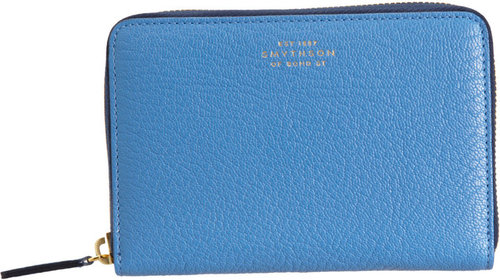Smythson Chameleon Medium Zip Around Wallet