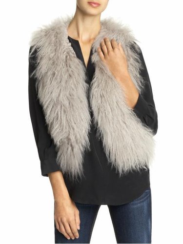 Sabine Mongolian Fur  Vest